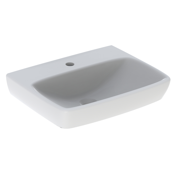 Selnova Square servant 55x44 u/overløp, m/kranhull f/boltmontering
