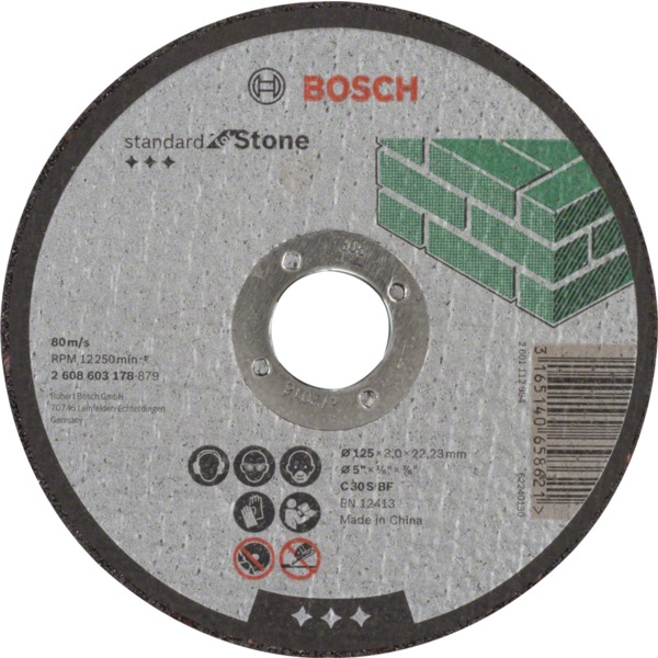 Bosch kappeskive stein 125x3 std