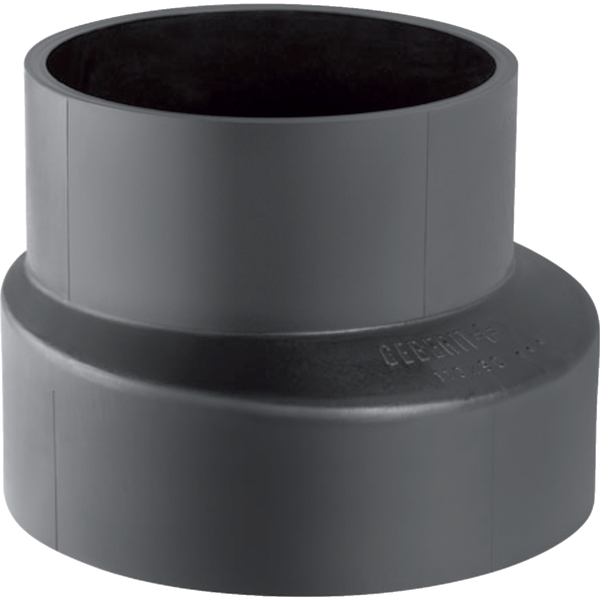 50x40 mm Geberit PEH reduksjon, eksentrisk