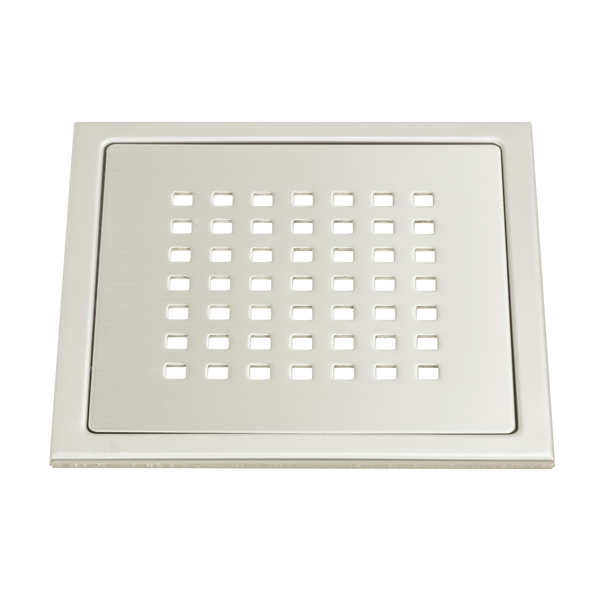 20 x 20 cm design slukrist med 4 kantet mønster