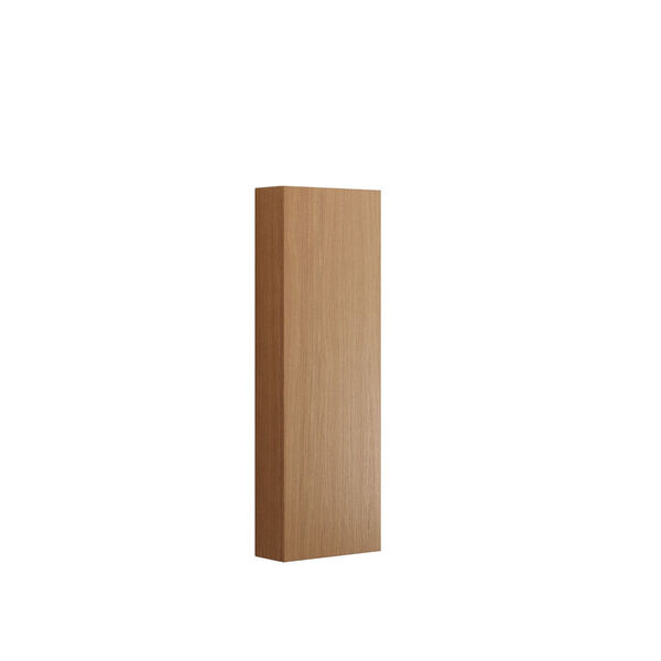 Høyskap m/1 dør venstre 120x40x16, gyllen eik