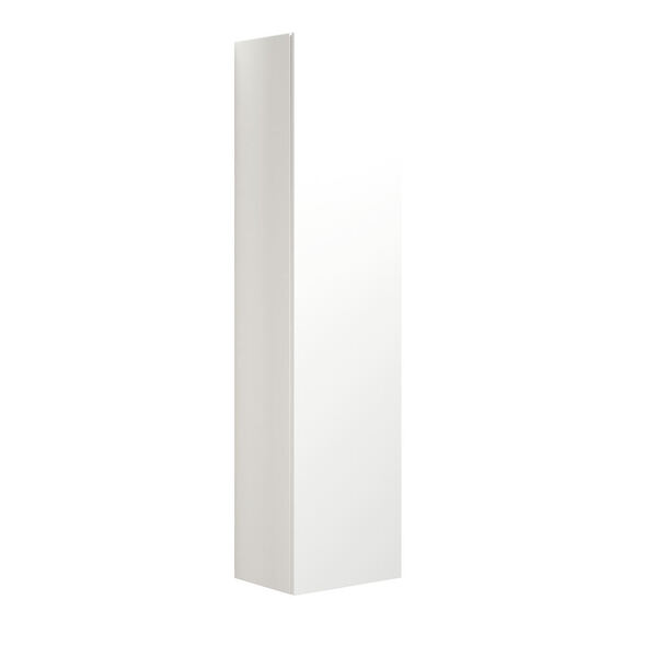 Høyskap m/1 dør venstre 160x40x30, hvit matt