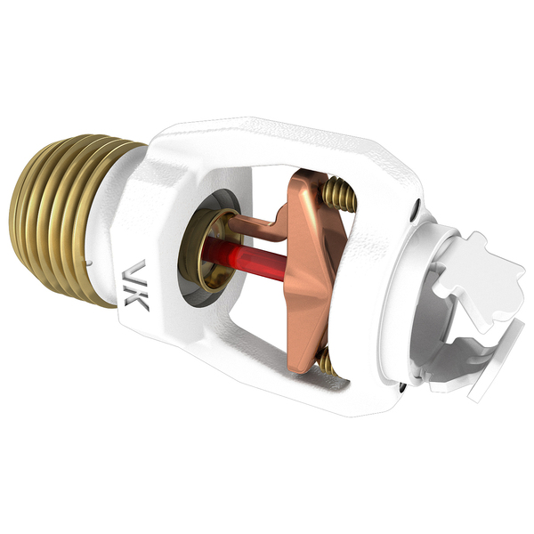 1/2 sprinklerhode K58 RES HSW 68C VK486, hvit