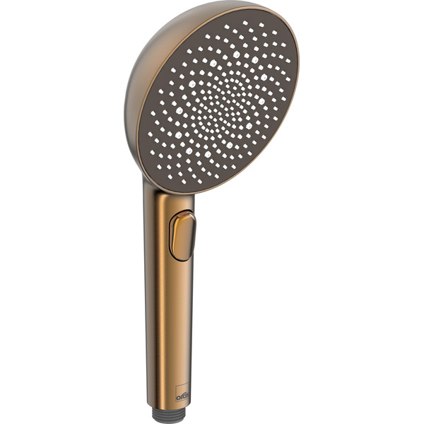 Aurelia hånddusj Ø 110 mm, børstet bronse