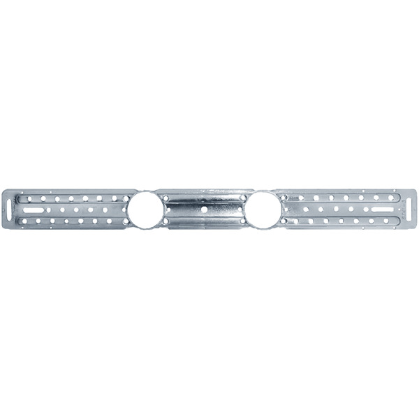 Sanipex festeskinne dobbel cc 76 mm, lengde: 47,6 cm