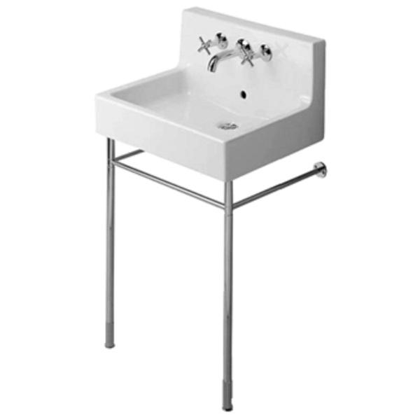 Vero metallkonsoll høyde justerbar, 525x425 mm krom