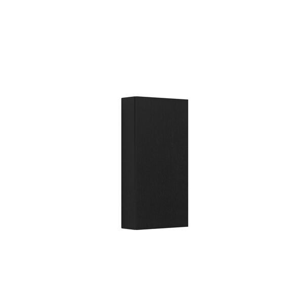 Skap m/1 dør venstre 80x40x16, eik noir