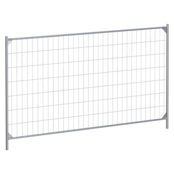Byggegjerde m/hjørneforsterker, 3,5x2 mtr uten føtter