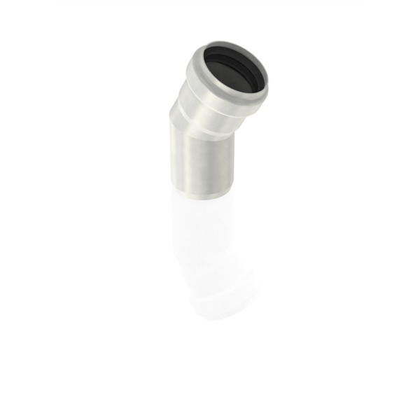 160x30° Aco Pipe bend, AISI 316 m/EPDM pakning