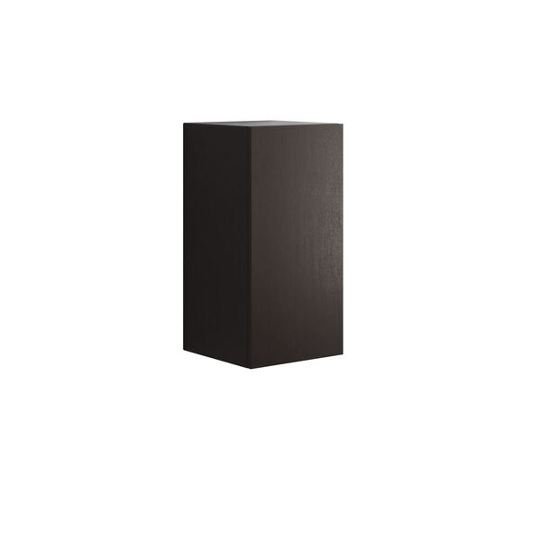 Skap m/1 dør venstre 80x40x40, røkt eik