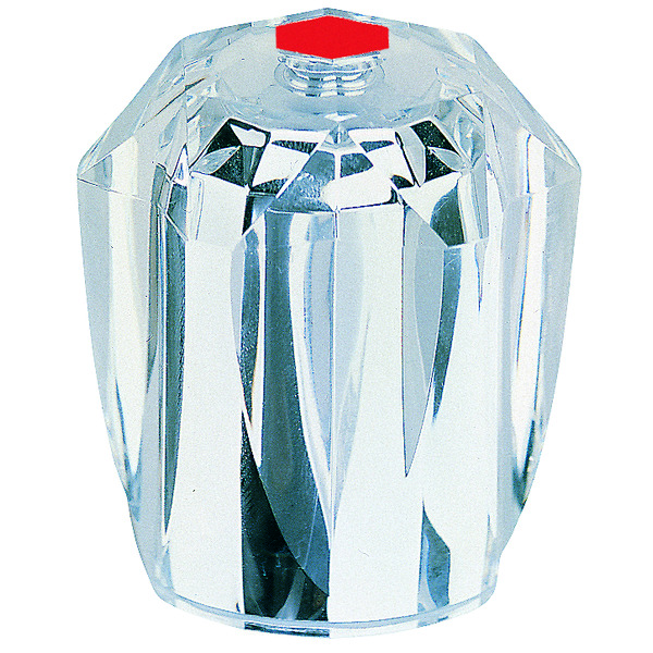 Brilliant håndtak 1/2" rød