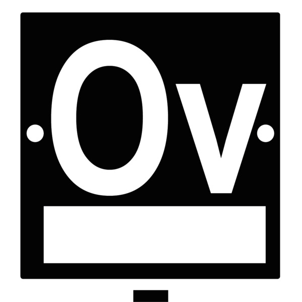 110X110 KUMSKILT OV SORT