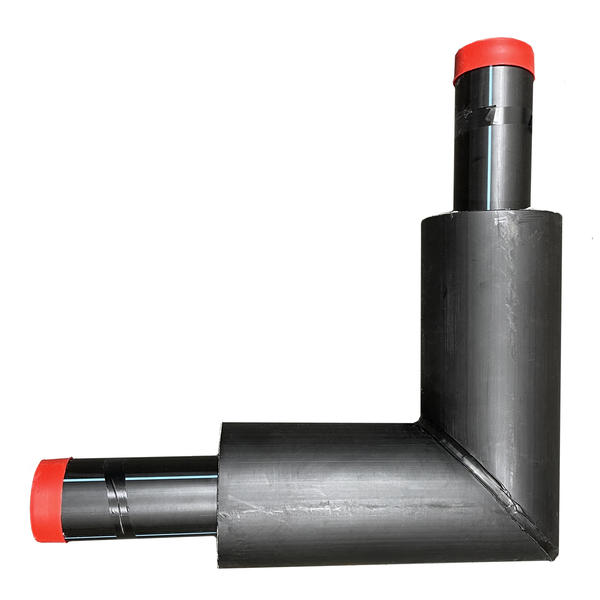 160/250 Isovarm bend 90° PE100, SDR11 PN16