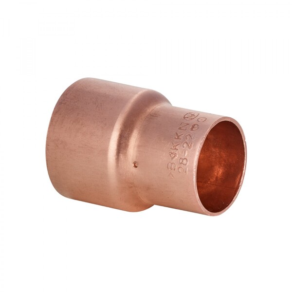 12 x 10 mm muffe 5240 kapillar, kobber