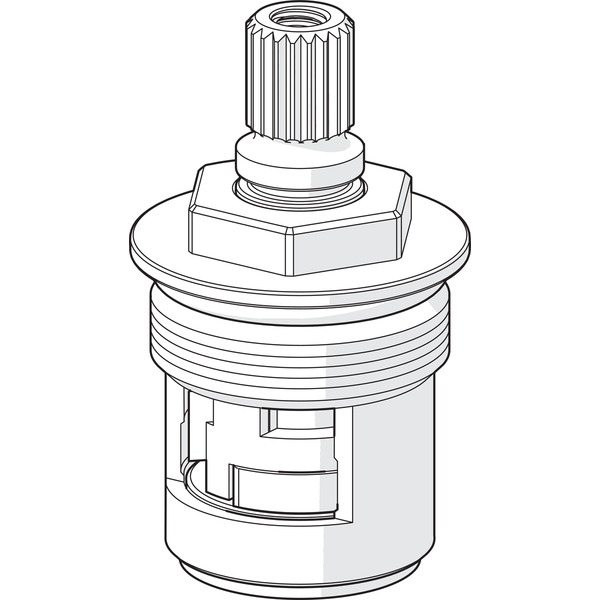 Oras keramisk overdel G1/2 602600V
