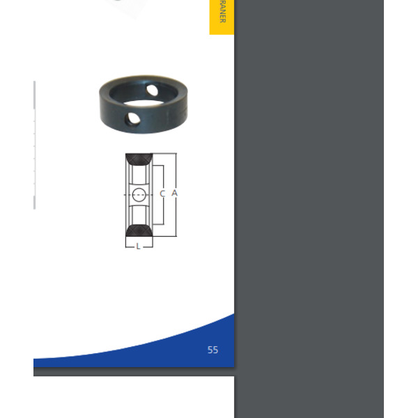 DN25 spjeld pakning EPDM DIN (1)