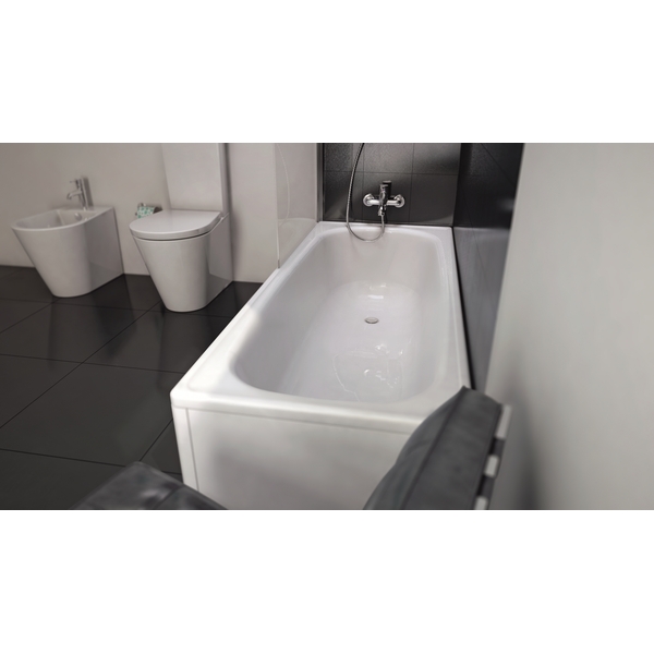 Laufen Milano badekar 1600 x 700 mm, hvit