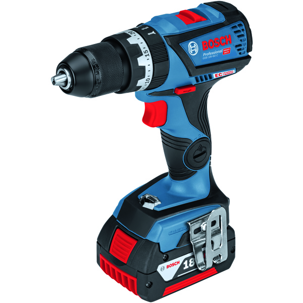 Bosch slagdrill GSB 18V-60 c solo, L-boxx