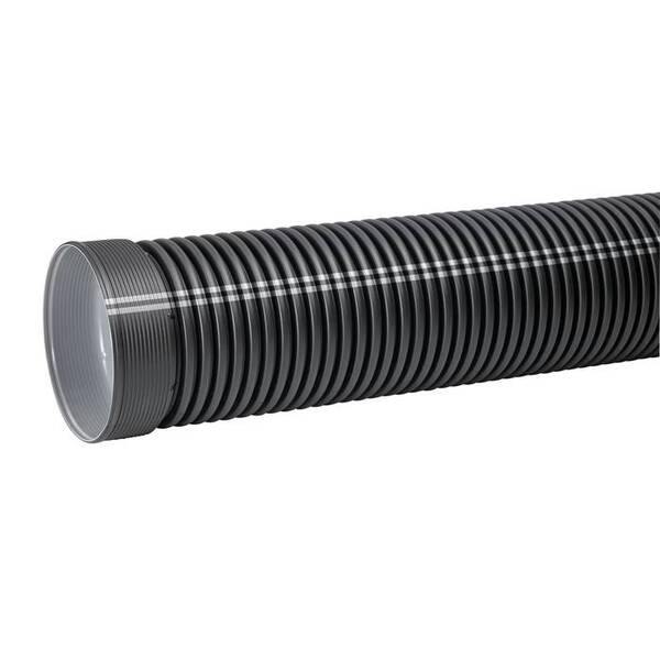 600 mm IQ overvannsrør DV m/muffe, uten pakning SN8, 3 meter