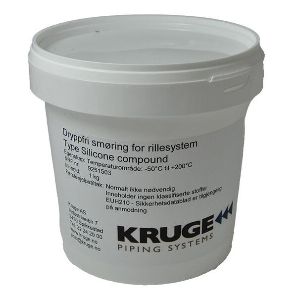 Smøremiddel for rillesystem, dryppfri, 1 kg