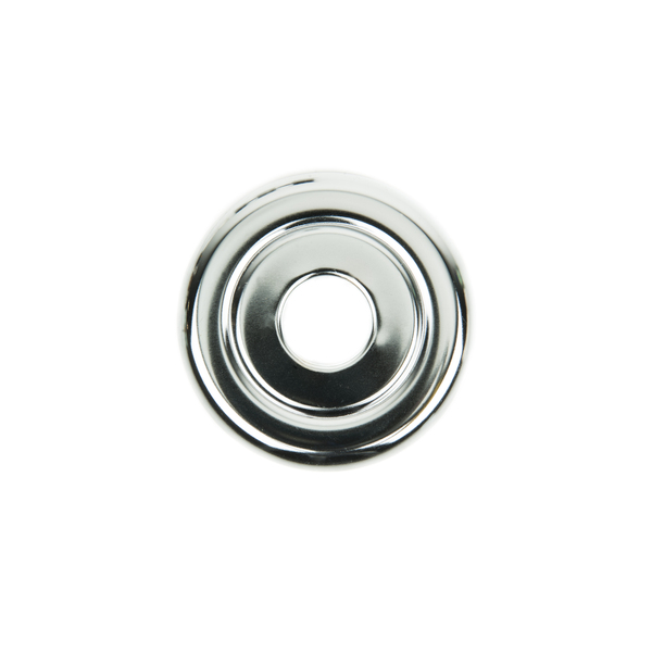 75mm dekkskive enkel 1/2 sprinkler, krom