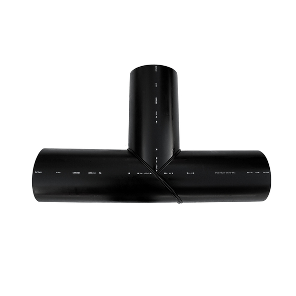 180 mm PE100 T-rør 90° SDR11, Segmentsveis