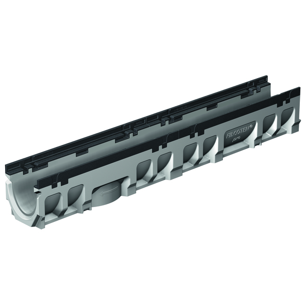 Filcoten PRO 100 renne u/fall L=1000 mm, m/galvanisert kant, F900