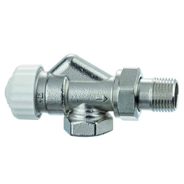 TRV Calypso 1/2" radiatorventil, omvendt vinkel