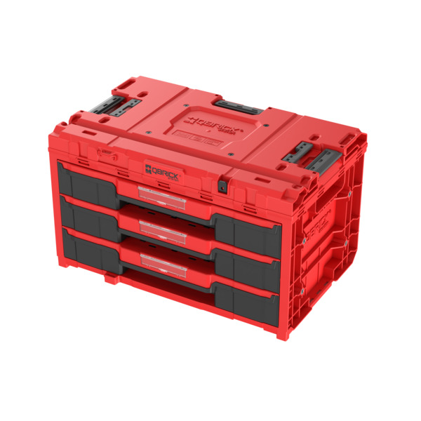 Qbrick verktøykasse One m/3 skuffer, m/inneb.skrin