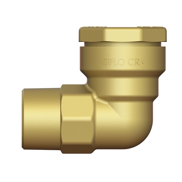 25x1 Isiflo albue m/utvendig gjenge, type 121