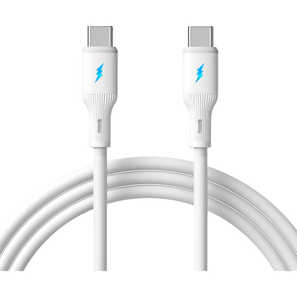 Ladekabel USB-C til USB-C 3 meter, silikon