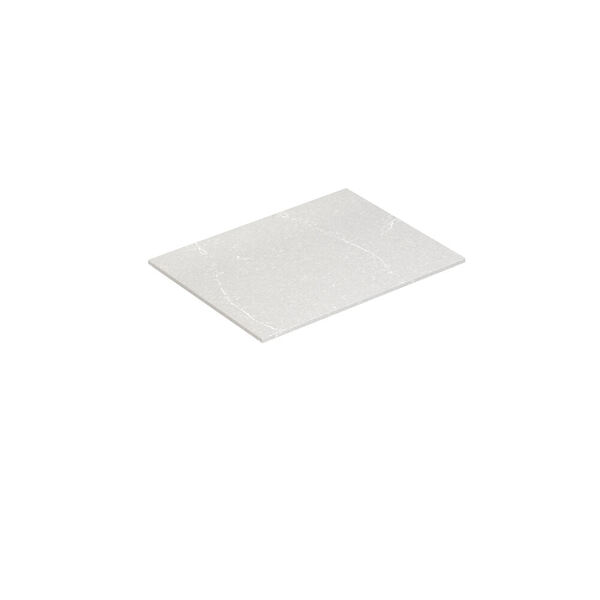 Benkeplate Silestone 605x455x12 mm, Desert Silver