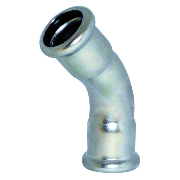 28mm Inoxpres syrefast bend 45, m/2 muffer