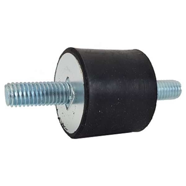 Gummidemper M8 t/brakett for varmepumpe