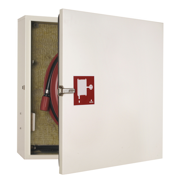 Noha Mod 32 branntrommel i isolert skap, 19mm/25mtr, 795x795x265
