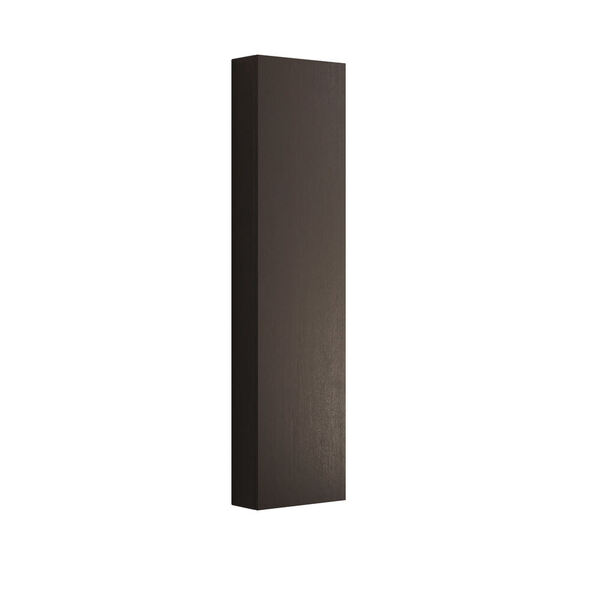 Høyskap m/1 dør høyre 160x40x16, røkt eik