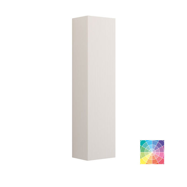Høyskap m/1 dør venstre rillet 160x40x30, valgfri farge