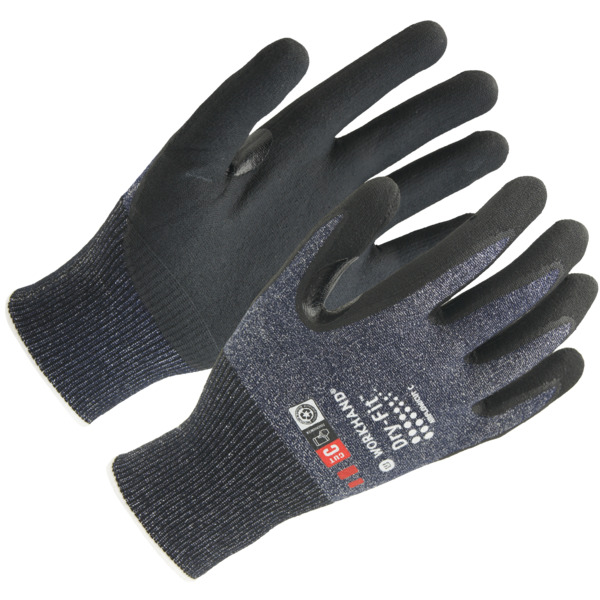 Dry-fit stretch-hanske kutt str 7