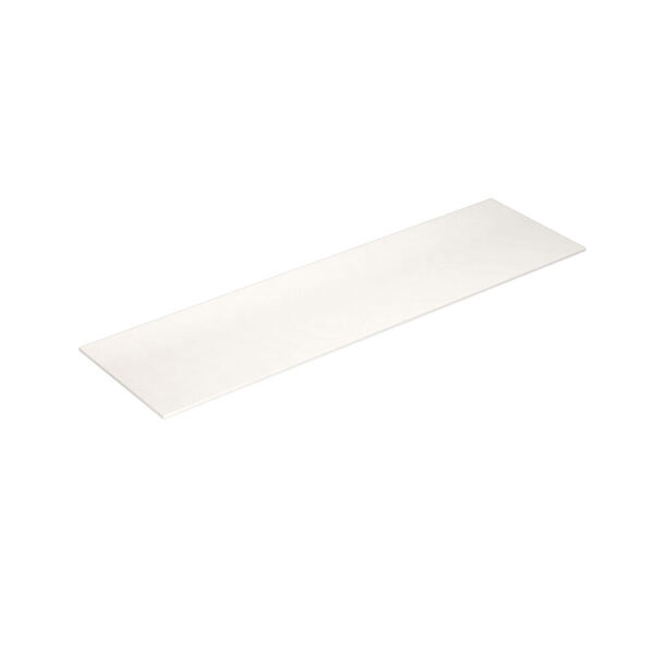 Benkeplate Silestone 1605x455x12 mm, blanco zeus