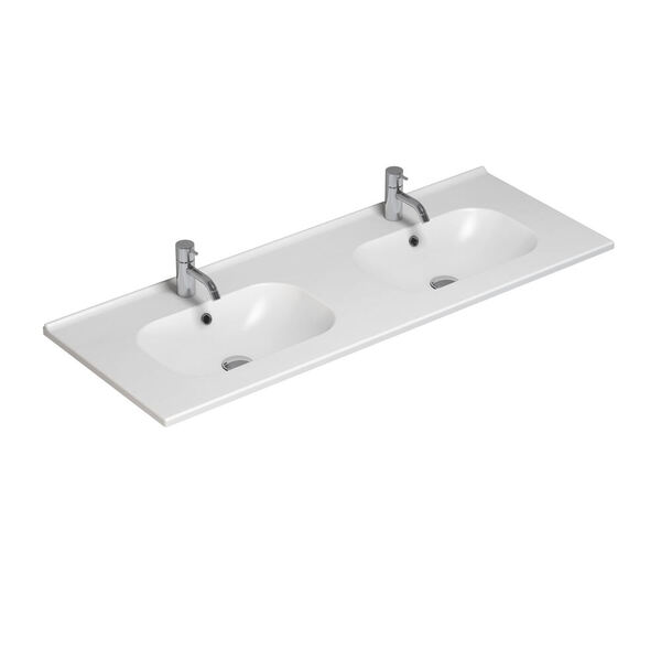 Servant Kantate 121x45 cm dobbel, hvit