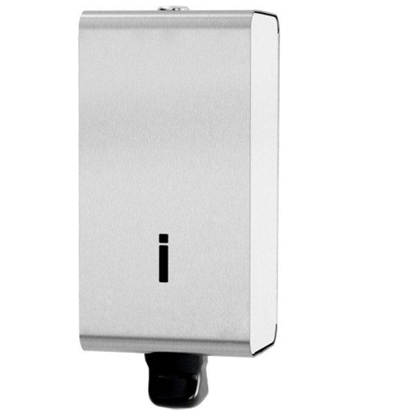 Intra Icon ICS1M såpedispenser, rustfritt stål, 120x100x250