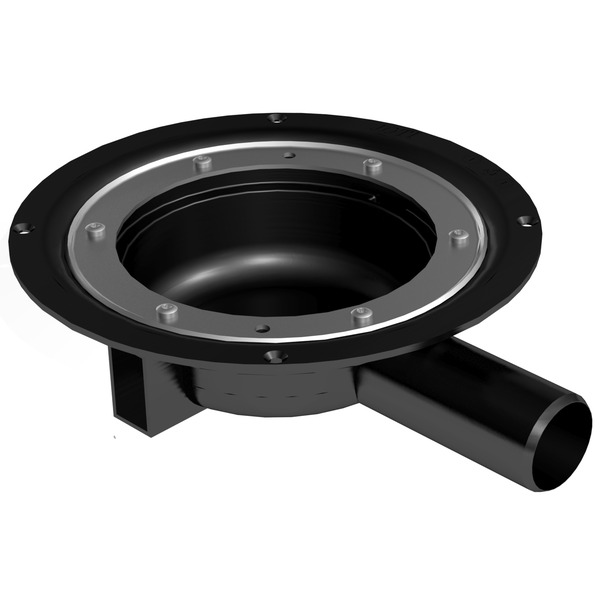 40 mm Joti M-avløpstrakt lav m/sideutløp