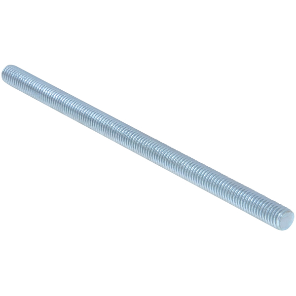 M8x50  mm gjengerstift  DIN 976-1, elforzinket