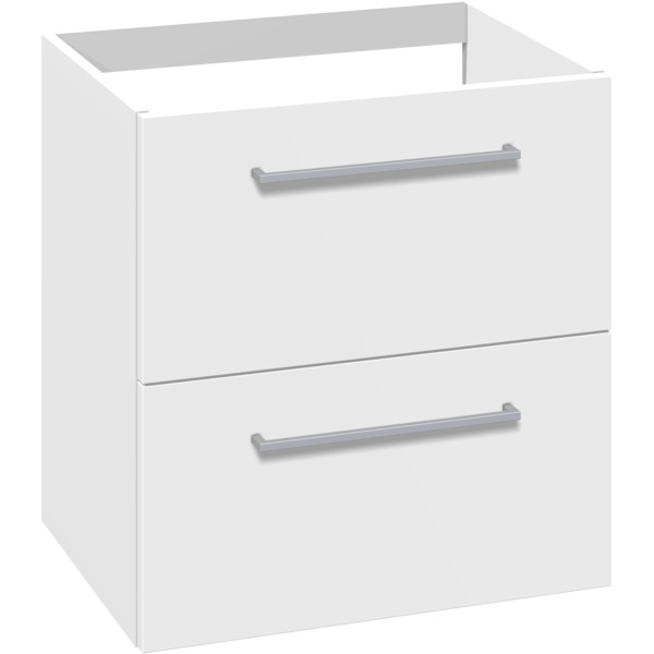 1904 Voss servantskap m/2 skuffer, 60x44x64 cm, hvit