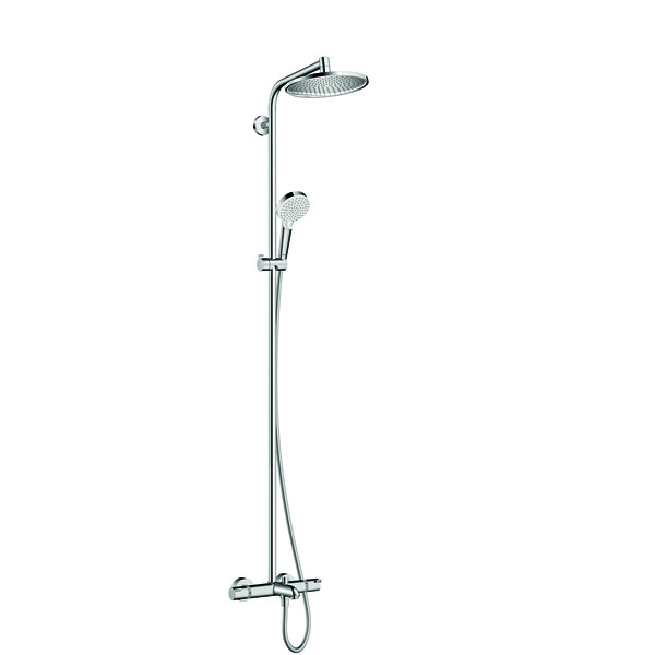 Crometta S240 Showerpipe til badekar, krom