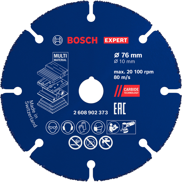 KAPPESKIVE MULTIWHEEL 76X10MM HM EXP