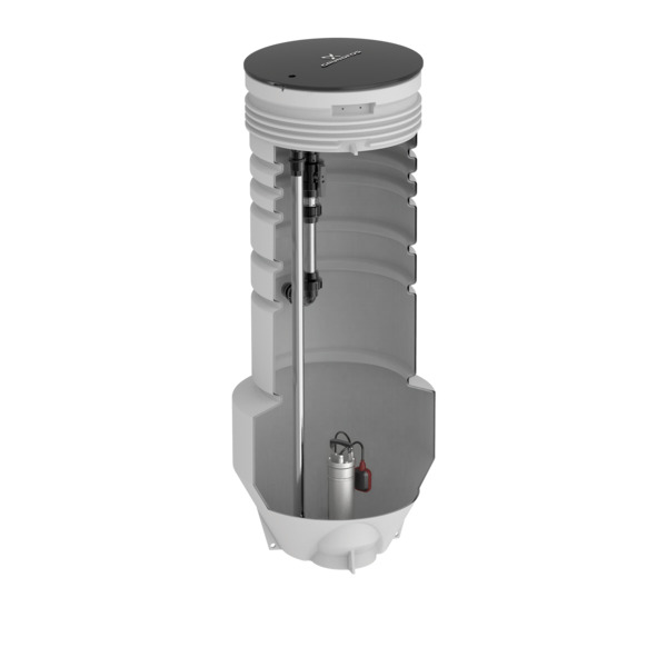 Grundfos pumpestasjon inkl APG 2 m