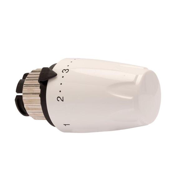 TRV Nordic termostathode Ø20 6-28 grader, hvit (RAL 9016)