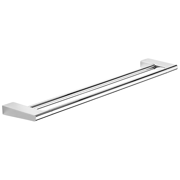 Style håndklestang 610x113 dobbel, krom