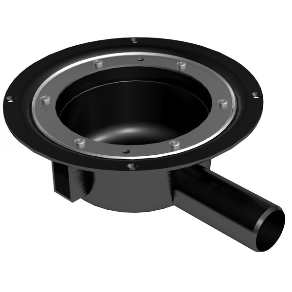 40 mm Joti M-avløpstrakt høy m/sideutløp